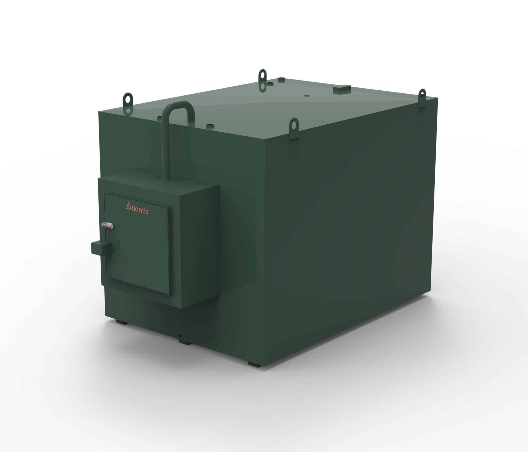 Atlantis Steel Bunded Oil Tank C/W Fill Point Cabinet