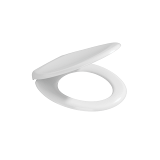 Base Comite Soft Close T - Seat with Quick - Release - White