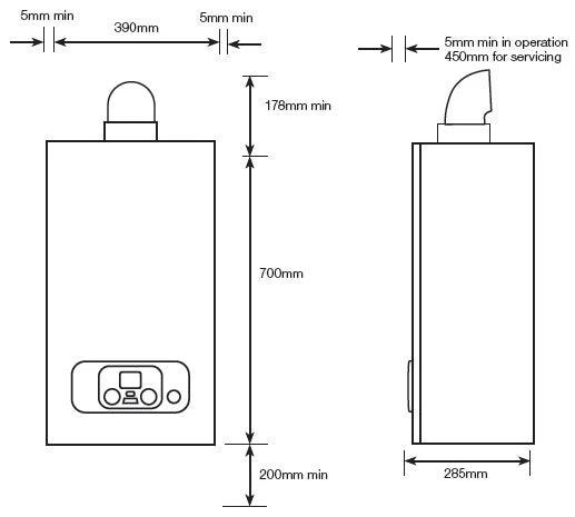 Baxi Potterton Assure 24KW LPG System Boiler