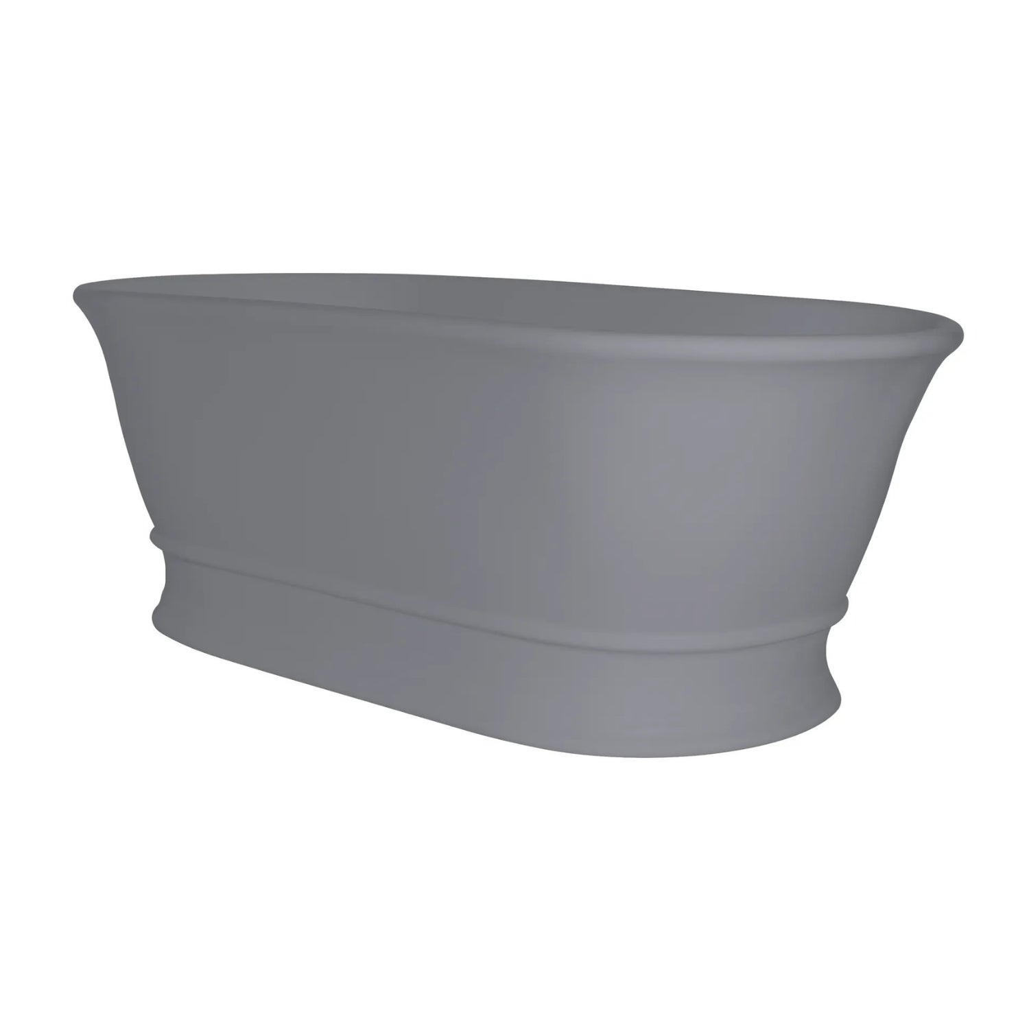 BC Designs Aurelius Cian Solid Surface Freestanding Bath - 1740mm L x 760mm W