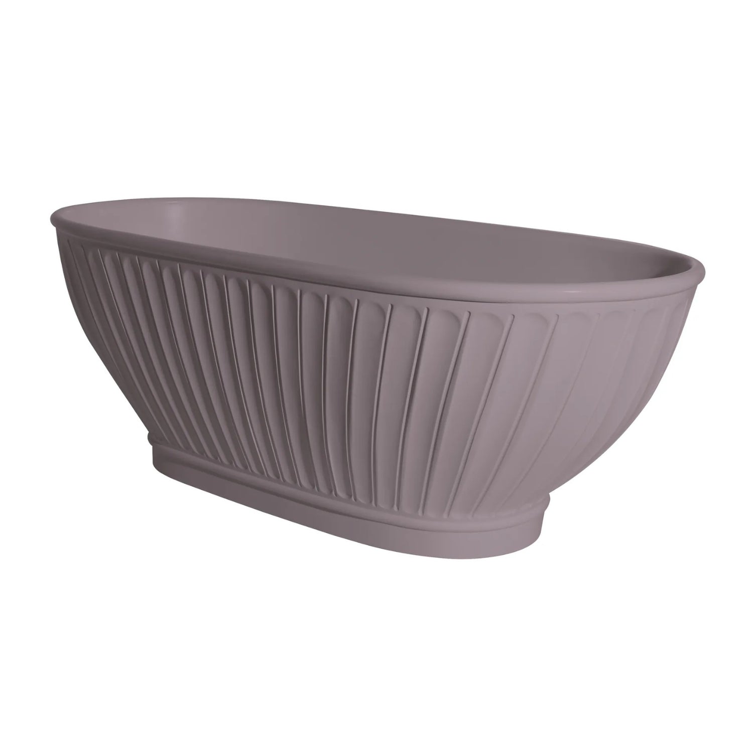 BC Designs Casini Cian Solid Surface Freestanding Bath - 1680mm L x 750mm W