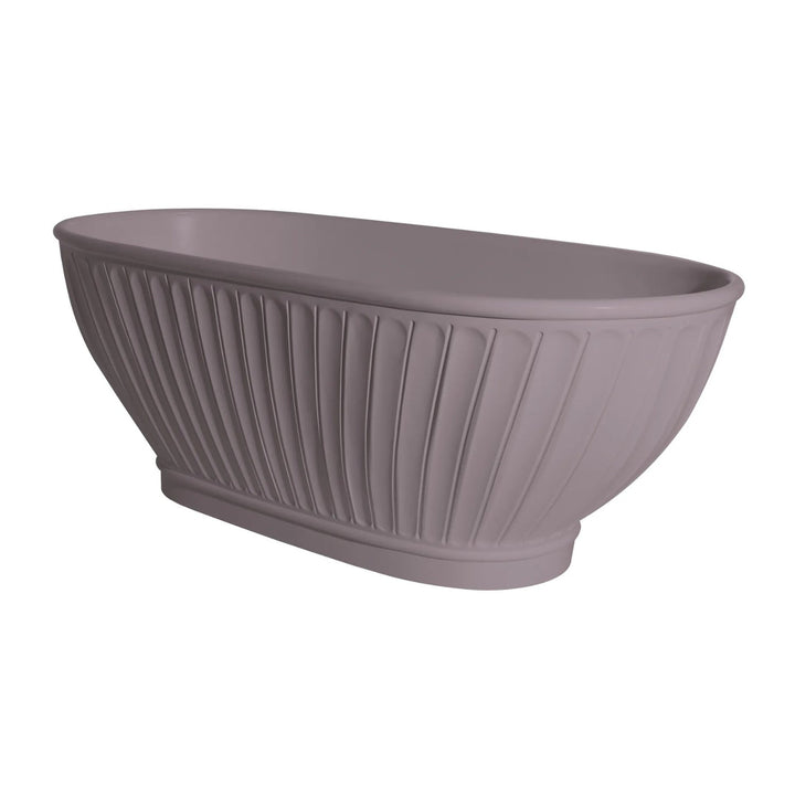 BC Designs Casini Cian Solid Surface Freestanding Bath - 1680mm L x 750mm W