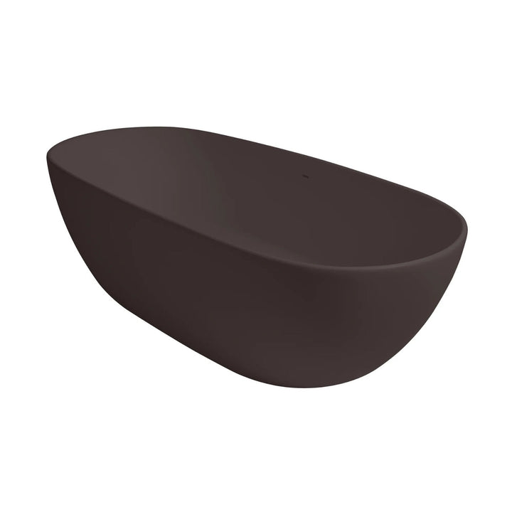 BC Designs Crea Cian Solid Surface Freestanding Bath - 1665mm L x 780mm W