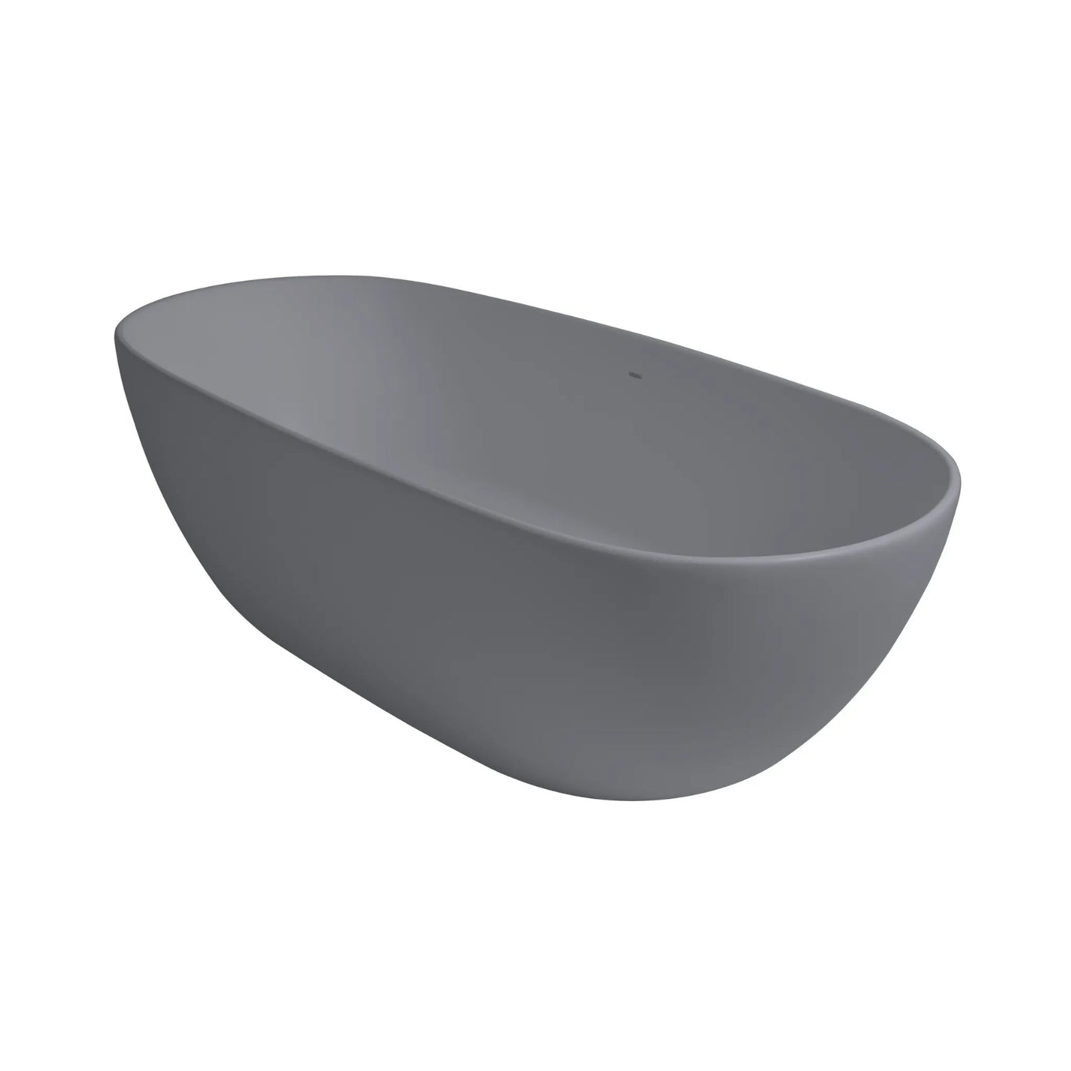BC Designs Crea Cian Solid Surface Freestanding Bath - 1665mm L x 780mm W