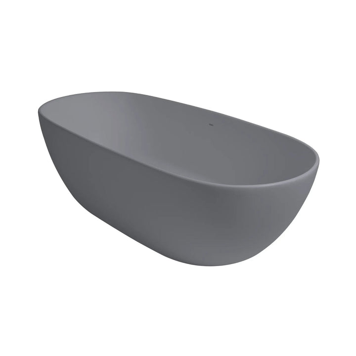 BC Designs Crea Cian Solid Surface Freestanding Bath - 1665mm L x 780mm W