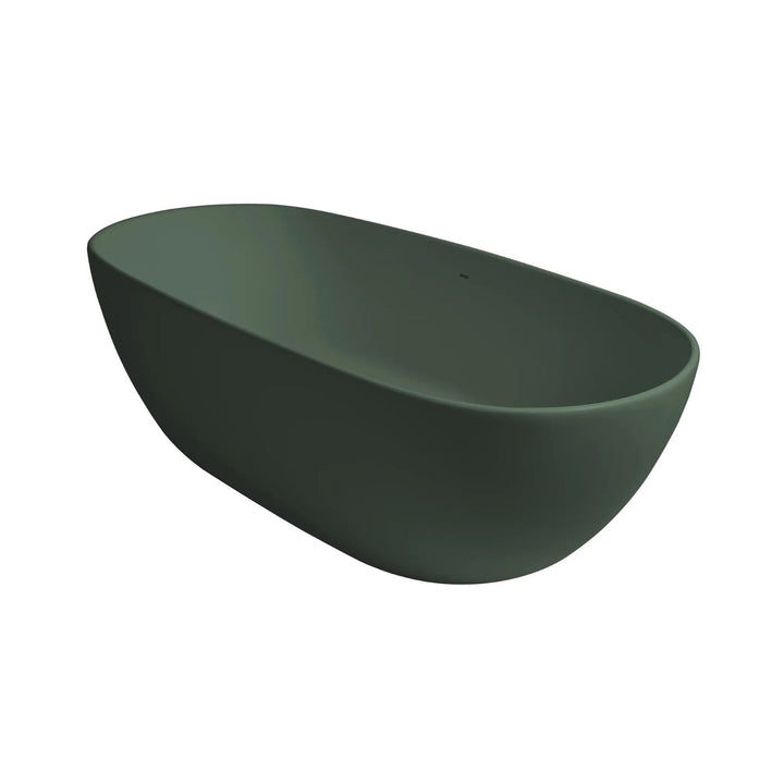 BC Designs Crea Cian Solid Surface Freestanding Bath - 1665mm L x 780mm W