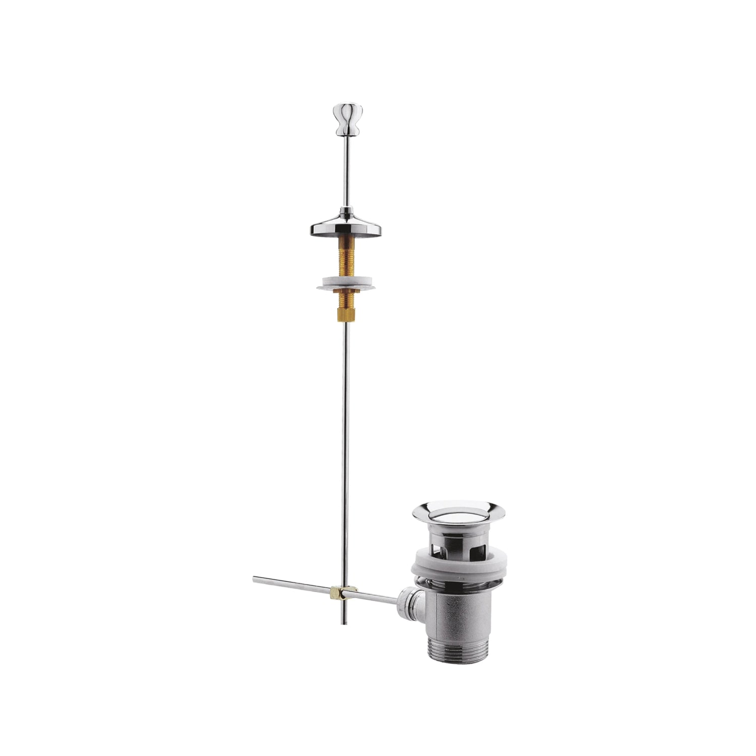 BC Designs Deck Mounted Traditional Pull Up Basin Waste