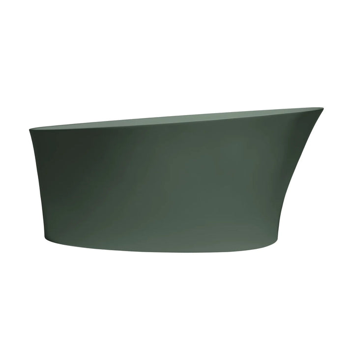 BC Designs Delicata Cian Solid Surface Freestanding Bath - 1520mm L x 715mm W