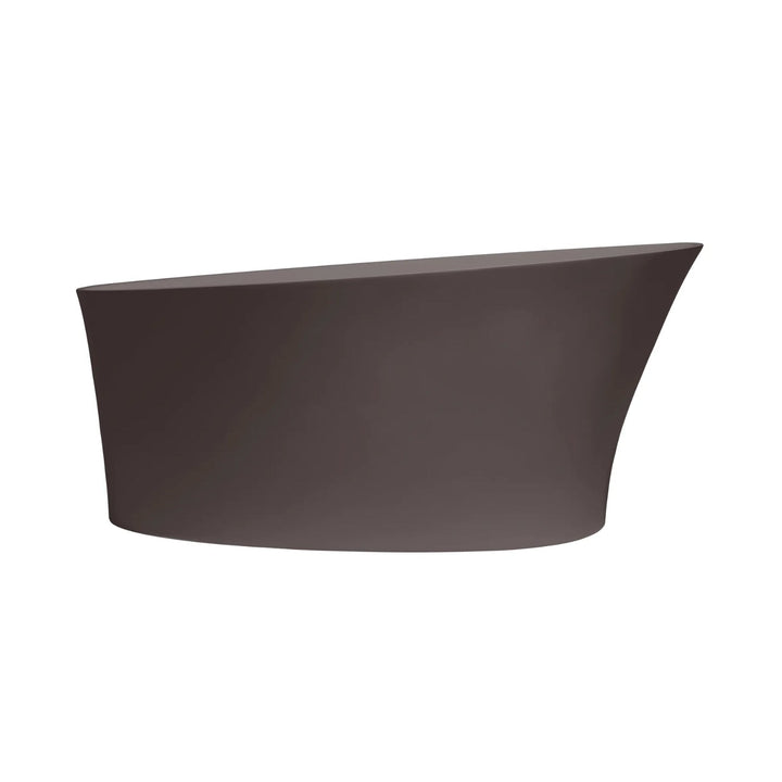 BC Designs Delicata Cian Solid Surface Freestanding Bath - 1520mm L x 715mm W