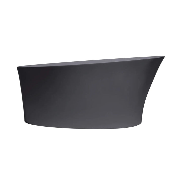 BC Designs Delicata Cian Solid Surface Freestanding Bath - 1520mm L x 715mm W