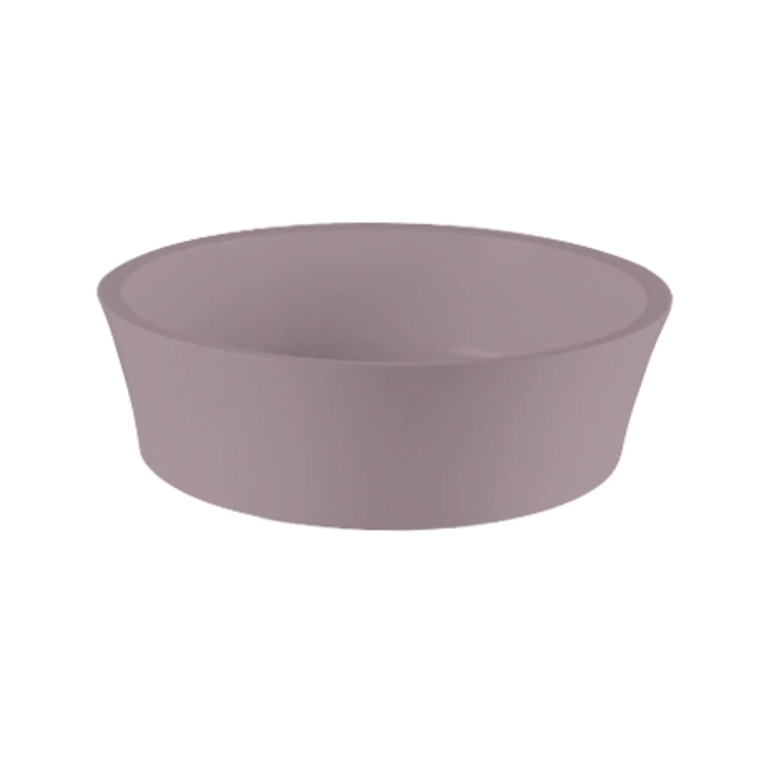 BC Designs Delicata Vanity Top Mounted Cian Solid Surface Countertop Basin - 450mm H x 450mm W