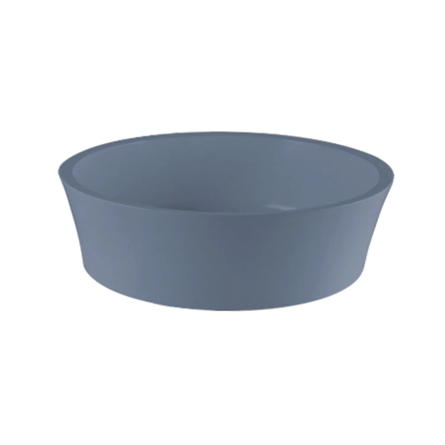 BC Designs Delicata Vanity Top Mounted Cian Solid Surface Countertop Basin - 450mm H x 450mm W