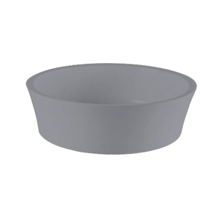 BC Designs Delicata Vanity Top Mounted Cian Solid Surface Countertop Basin - 450mm H x 450mm W