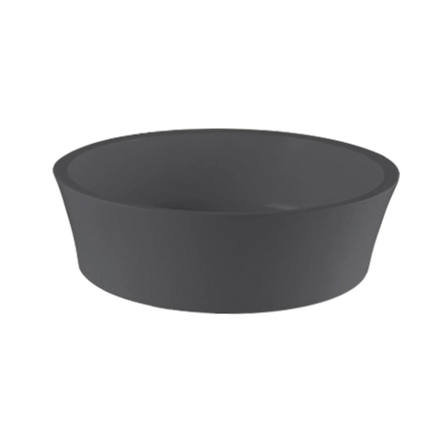 BC Designs Delicata Vanity Top Mounted Cian Solid Surface Countertop Basin - 450mm H x 450mm W
