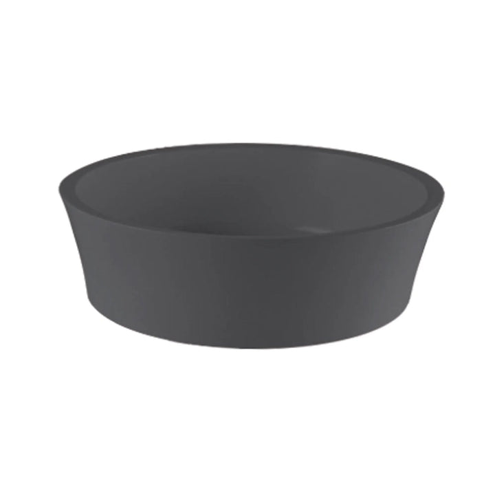 BC Designs Delicata Vanity Top Mounted Cian Solid Surface Countertop Basin - 450mm H x 450mm W