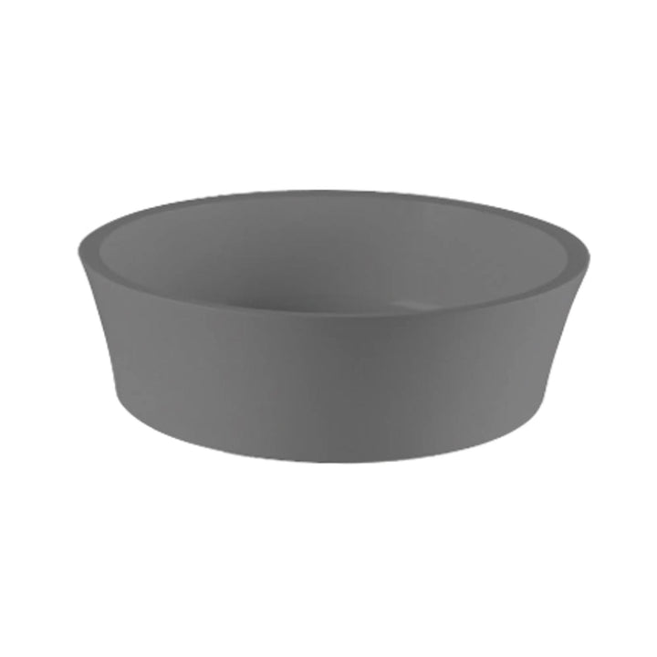 BC Designs Delicata Vanity Top Mounted Cian Solid Surface Countertop Basin - 450mm H x 450mm W