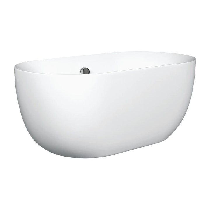 BC Designs Dinkee Acrylic Freestanding Bath - 1500mm L x 780mm W, White
