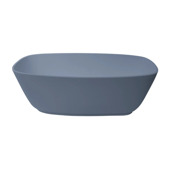 BC Designs Divita Cian Solid Surface Freestanding Bath - 1495mm L x 720mm W
