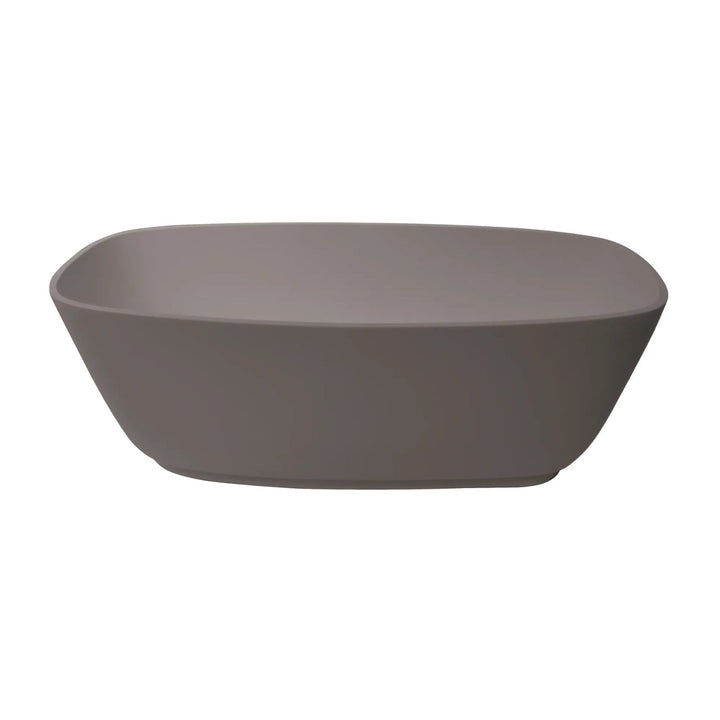 BC Designs Divita Cian Solid Surface Freestanding Bath - 1495mm L x 720mm W