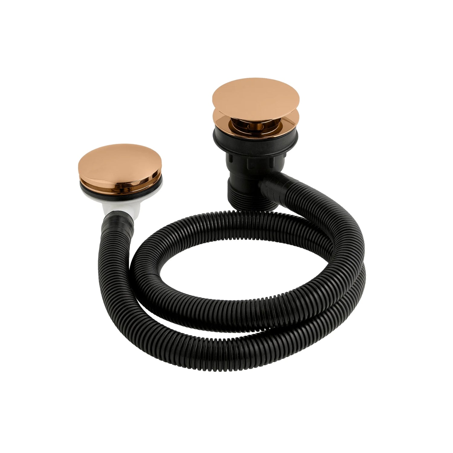 BC Designs Durable Brass Push Down Concealed Bath Waste and Overflow