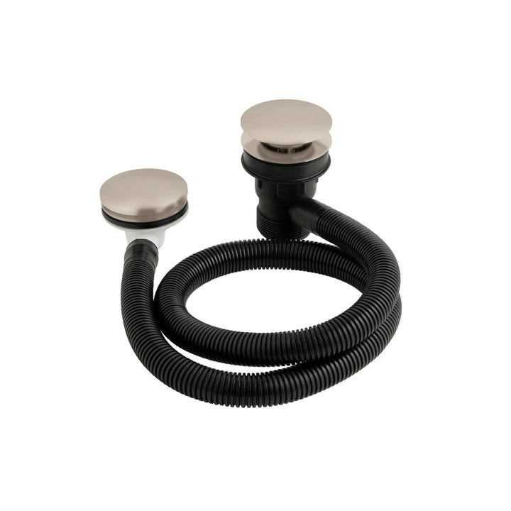 BC Designs Durable Brass Push Down Concealed Bath Waste and Overflow