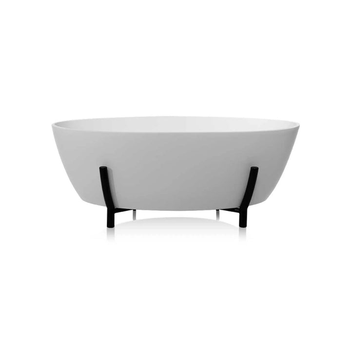 BC Designs Essex Cian Solid Surface Freestanding Bath - 1510mm L x 760mm W