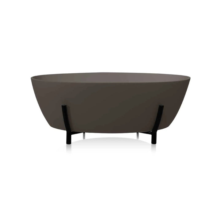 BC Designs Essex Cian Solid Surface Freestanding Bath - 1510mm L x 760mm W