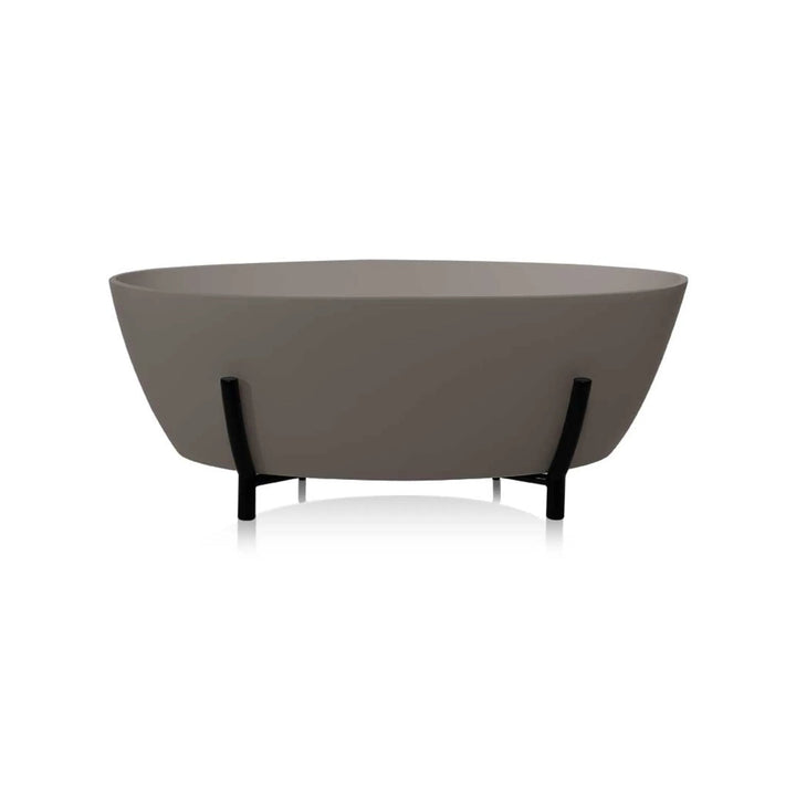 BC Designs Essex Cian Solid Surface Freestanding Bath - 1510mm L x 760mm W