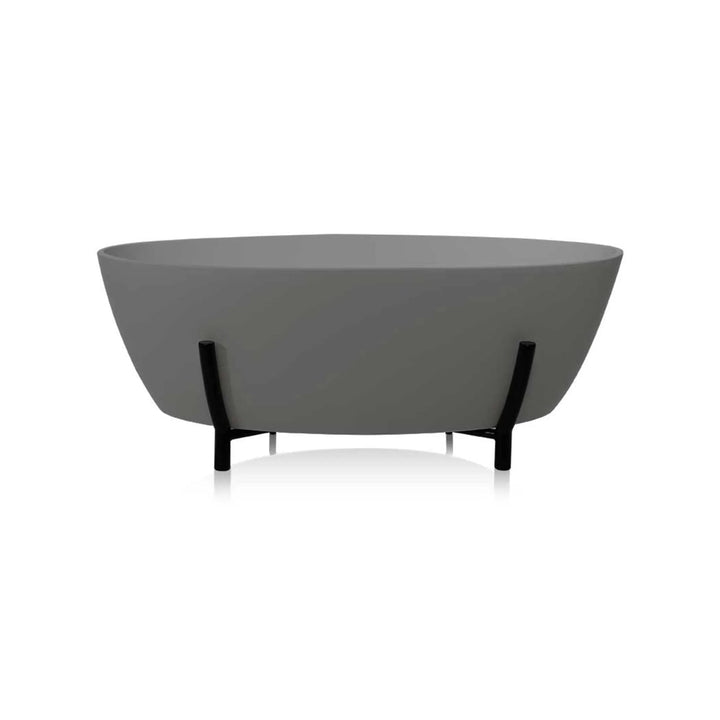 BC Designs Essex Cian Solid Surface Freestanding Bath - 1510mm L x 760mm W