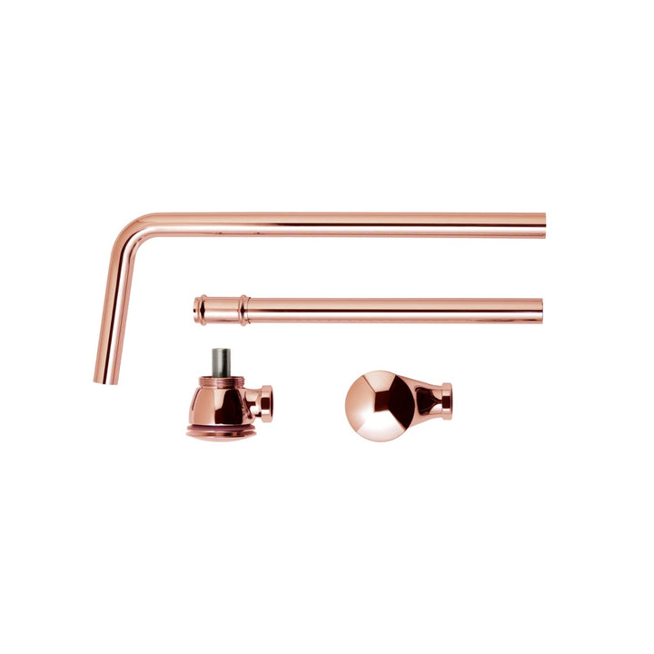 BC Designs Extended Brass Push Down Exposed Bath Waste