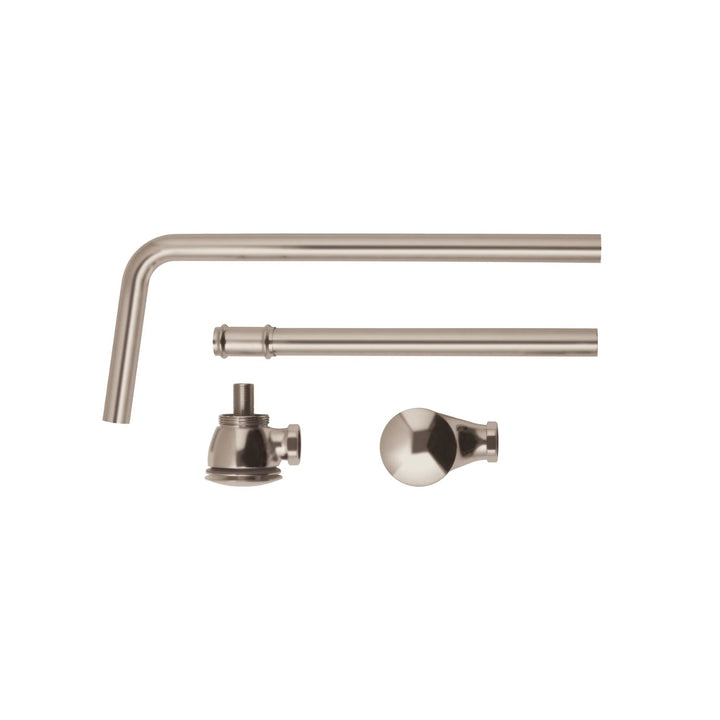 BC Designs Extended Brass Push Down Exposed Bath Waste