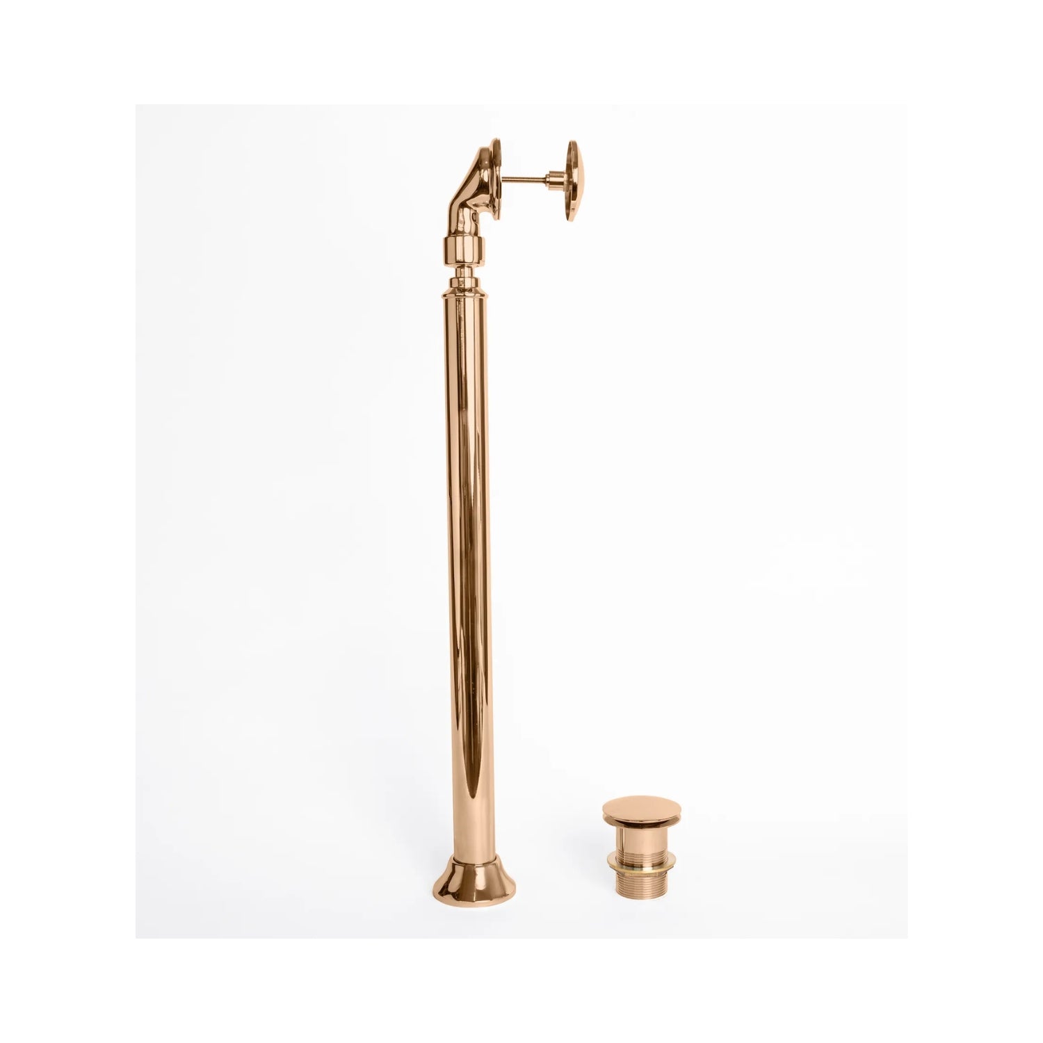 BC Designs Floor Mounted Push Down Freestanding Bath Waste