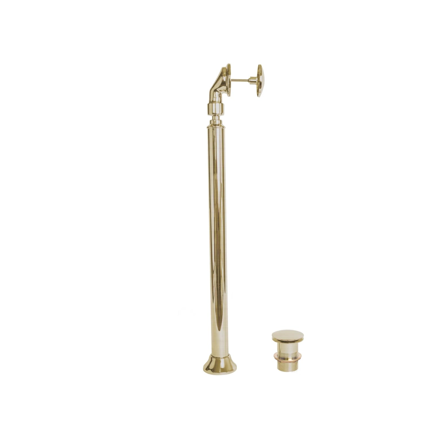 BC Designs Floor Mounted Push Down Freestanding Bath Waste