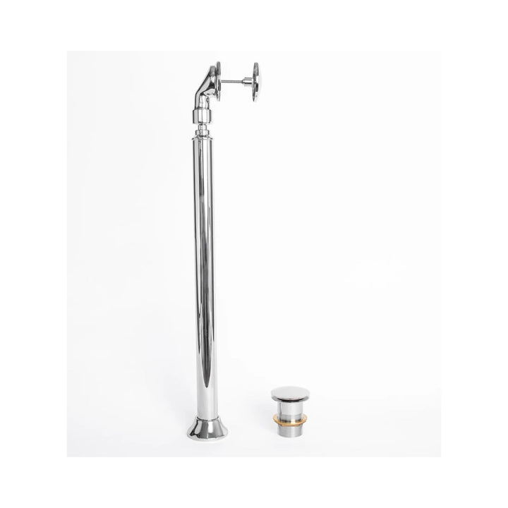 BC Designs Floor Mounted Push Down Freestanding Bath Waste