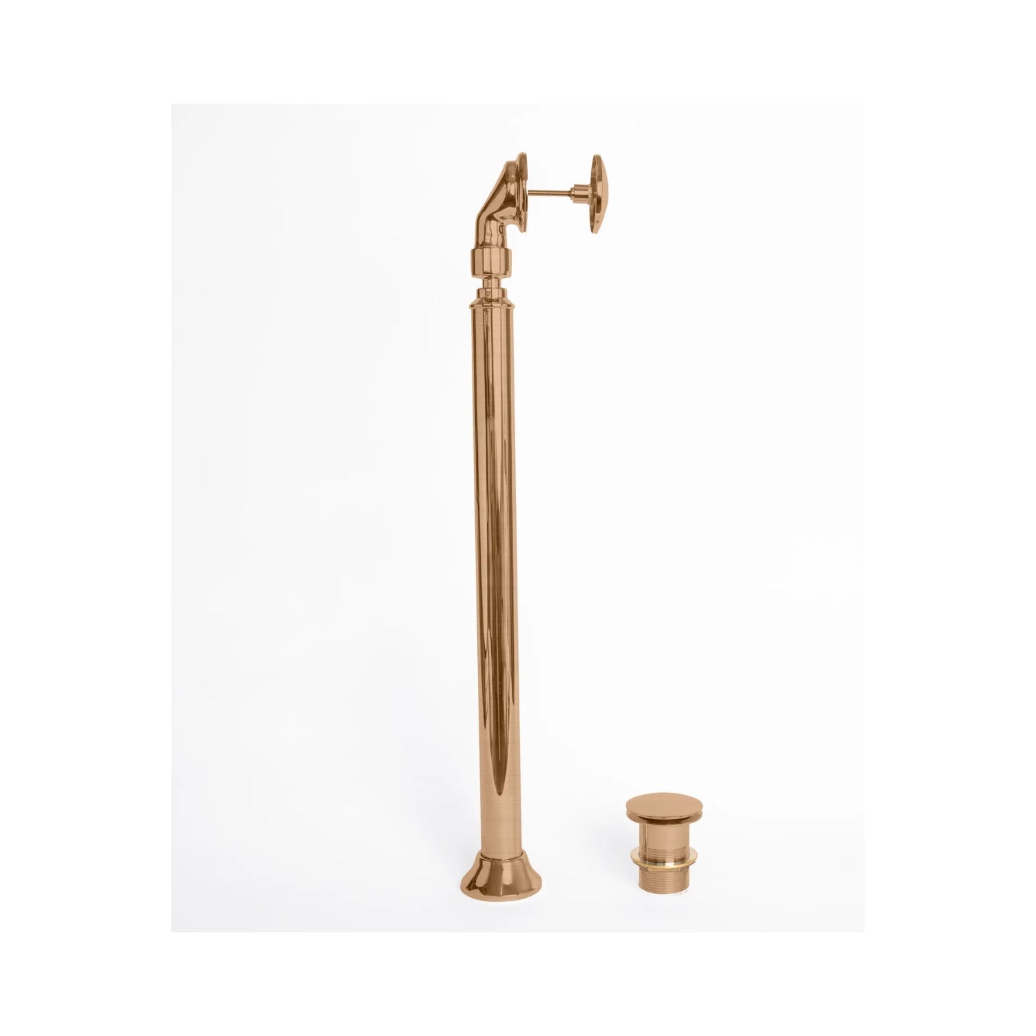 BC Designs Floor Mounted Push Down Freestanding Bath Waste