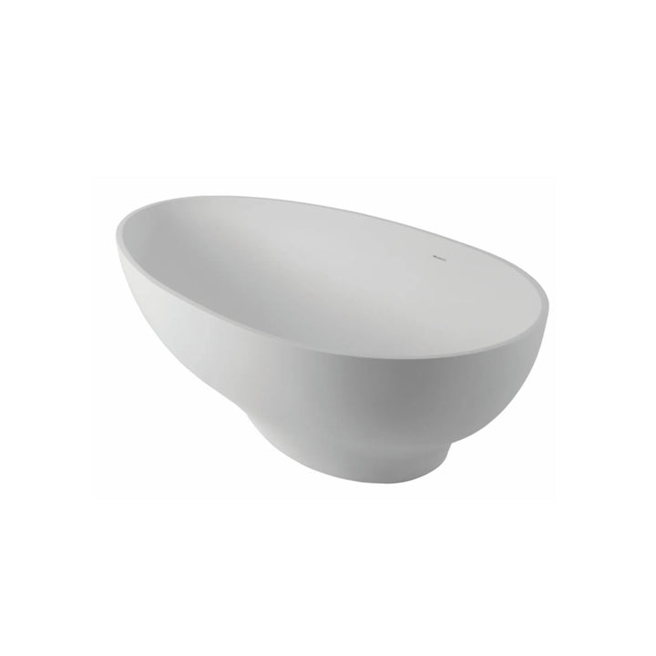 BC Designs Gio Cian Solid Surface Freestanding Bath - 1645mm L x 935mm W