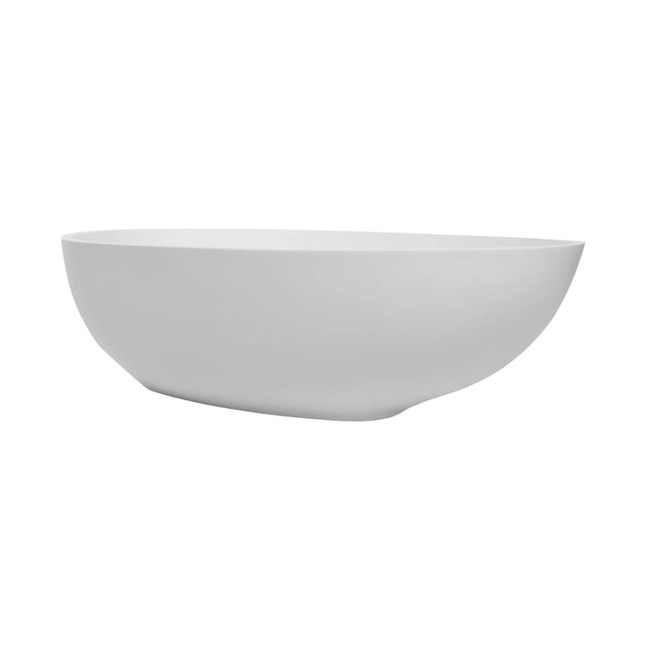 BC Designs Gio Cian Solid Surface Freestanding Bath - 1645mm L x 935mm W