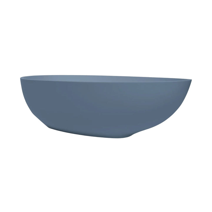 BC Designs Gio Cian Solid Surface Freestanding Bath - 1645mm L x 935mm W