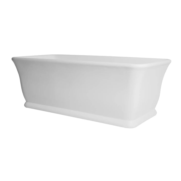 BC Designs Magnus Cian Solid Surface Freestanding Bath - 1680mm L x 750mm W