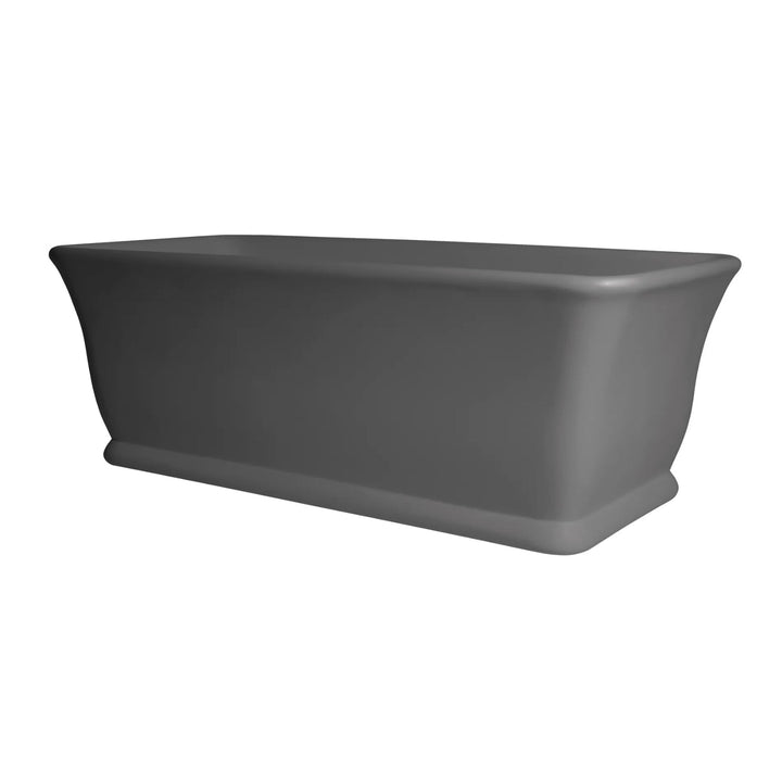 BC Designs Magnus Cian Solid Surface Freestanding Bath - 1680mm L x 750mm W
