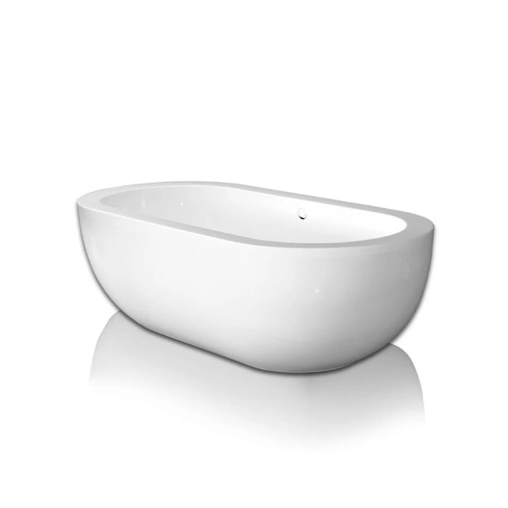 BC Designs Ovali Acrylic Freestanding Baths, White