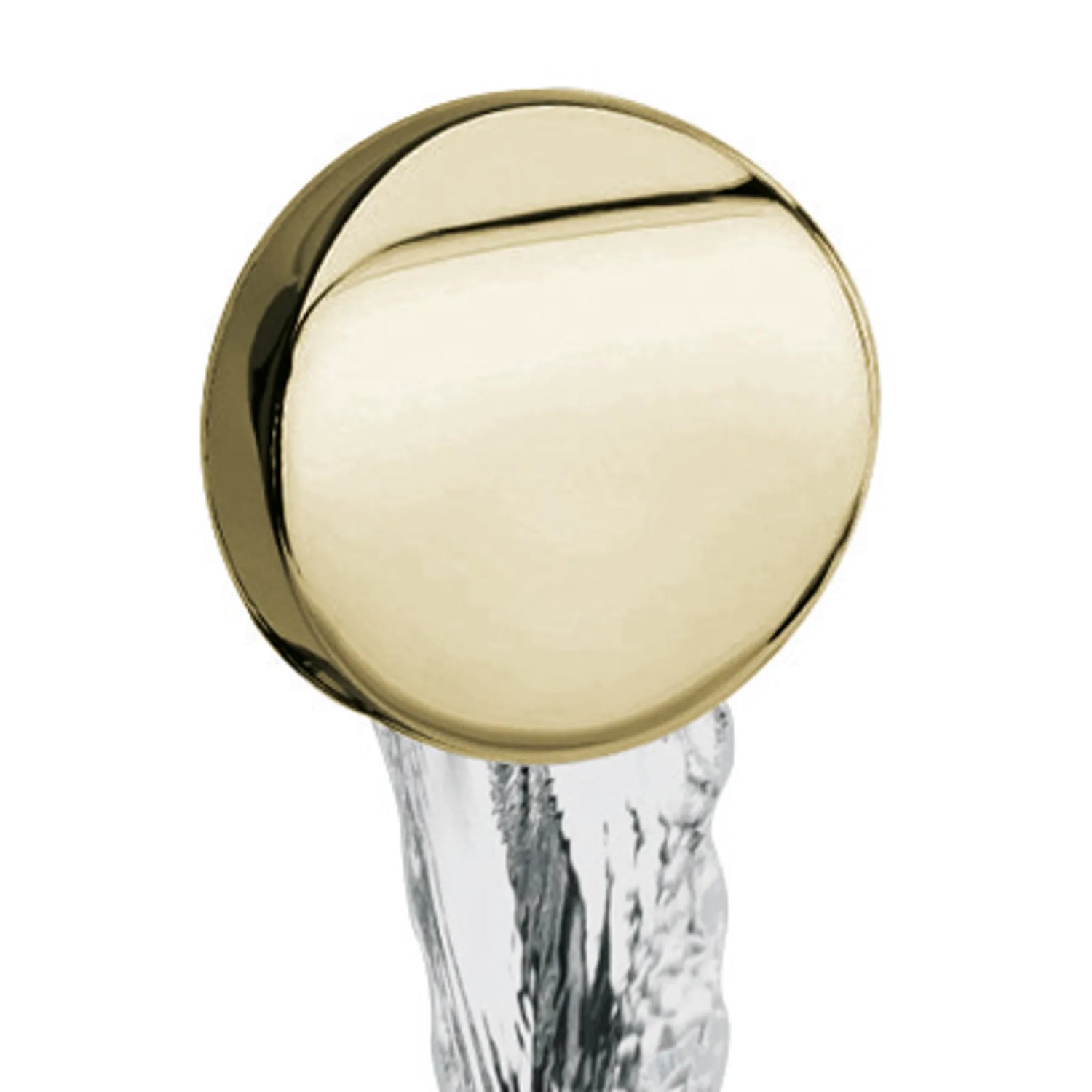 BC Designs Overflow Brass Bath Filler with Trap and Push Down Waste
