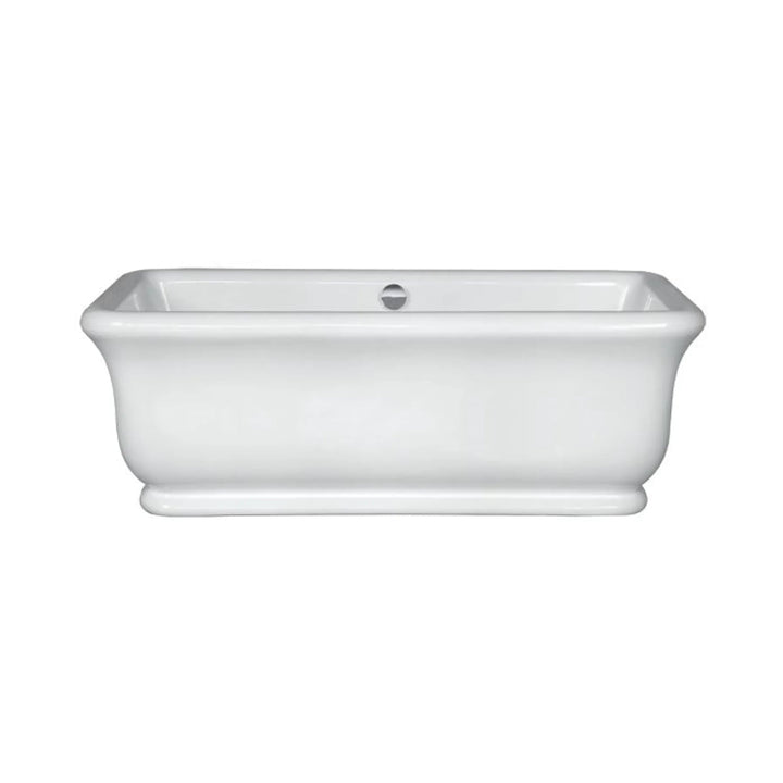 BC Designs Senator Solid Surface Freestanding Bath without Feet - 1800mm L x 840mm W