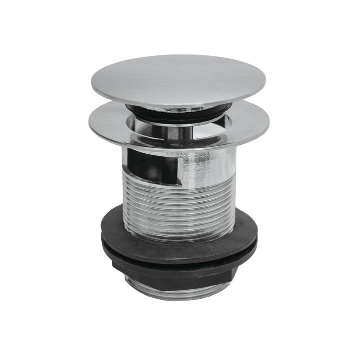 BC Designs Slotted Brass Push Down Bath Waste, 70mm