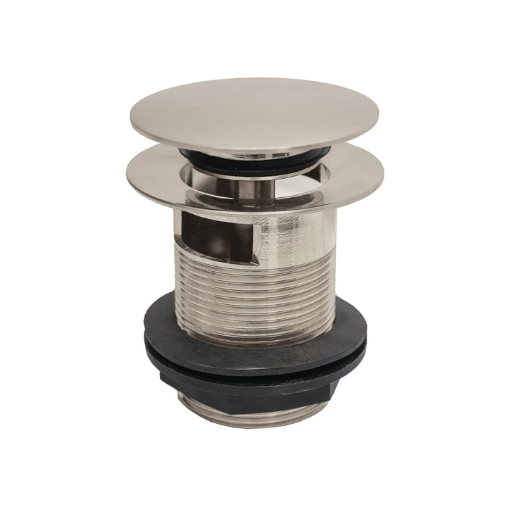 BC Designs Slotted Brass Push Down Bath Waste, 70mm