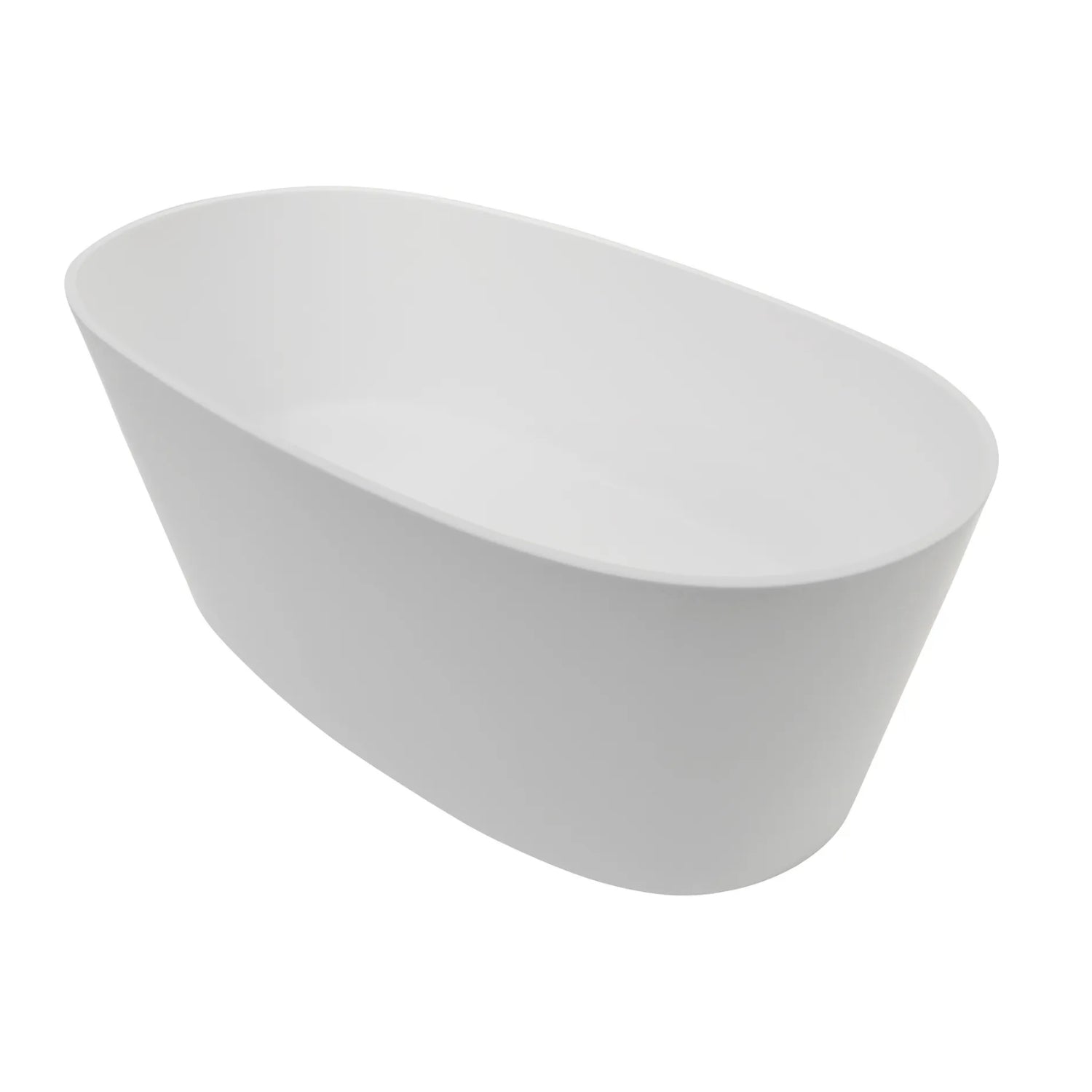 BC Designs Sorpressa Cian Solid Surface Freestanding Bath - 1510mm L x 760mm W