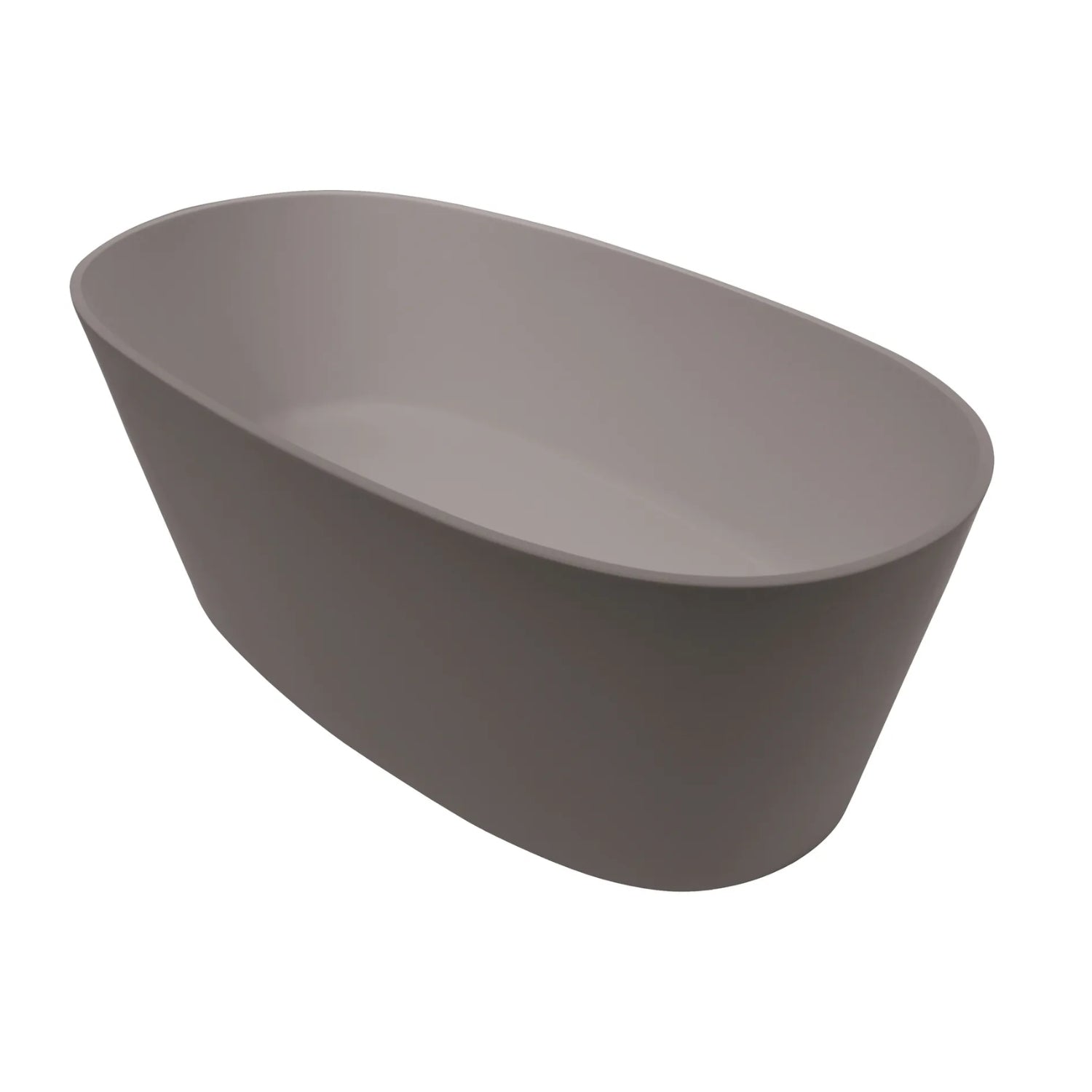 BC Designs Sorpressa Cian Solid Surface Freestanding Bath - 1510mm L x 760mm W