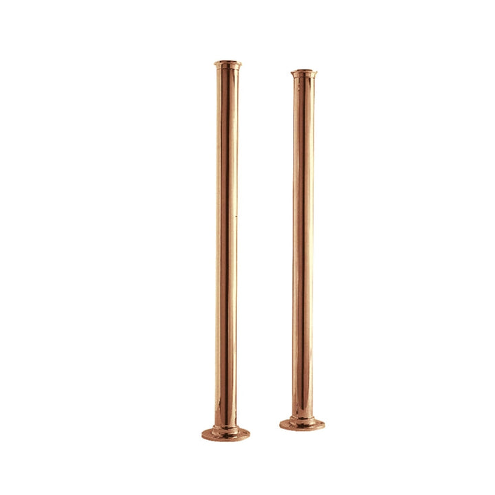 BC Designs Standpipes Freestanding Legs for Bath Shower Mixer, 660mm H x 40mm W