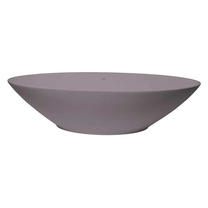 BC Designs Tasse Cian Solid Surface Freestanding Bath - 1770mm L x 880mm W