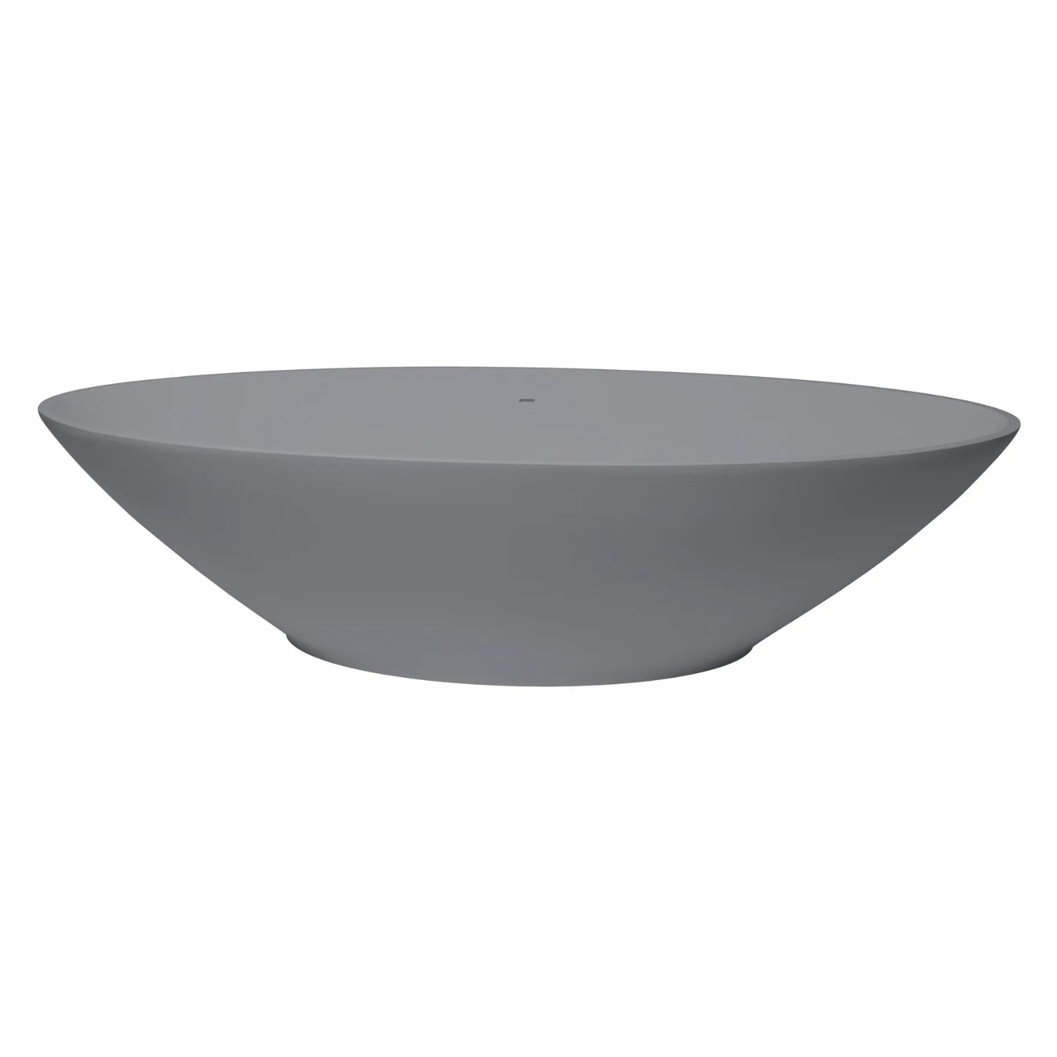 BC Designs Tasse Cian Solid Surface Freestanding Bath - 1770mm L x 880mm W